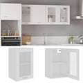 Bovenkast Lyon 40x31x60 cm bewerkt hout wit