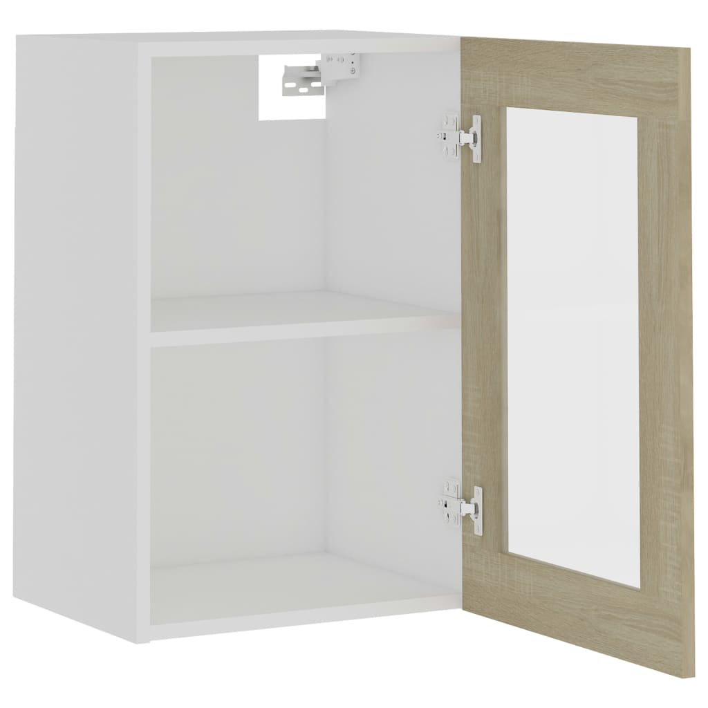 Hangkast 40x31x60 cm spaanplaat sonoma eikenkleurig Sonoma eiken
