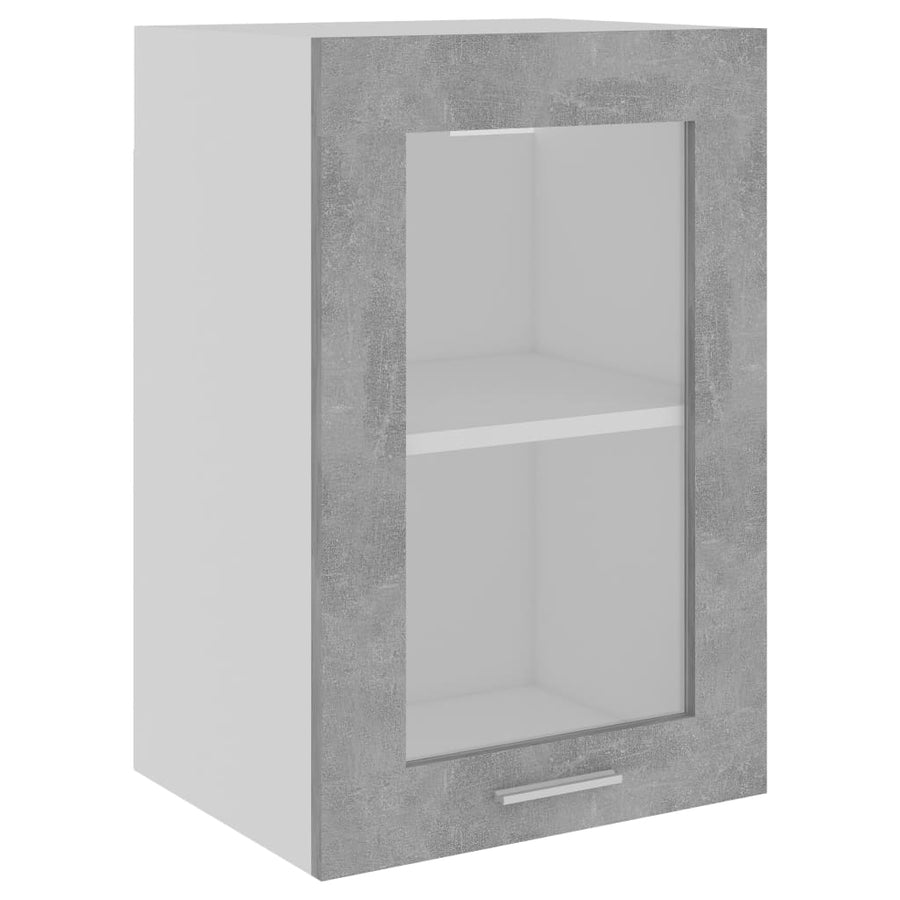 Hangkast 40x31x60 cm spaanplaat betongrijs Betongrijs