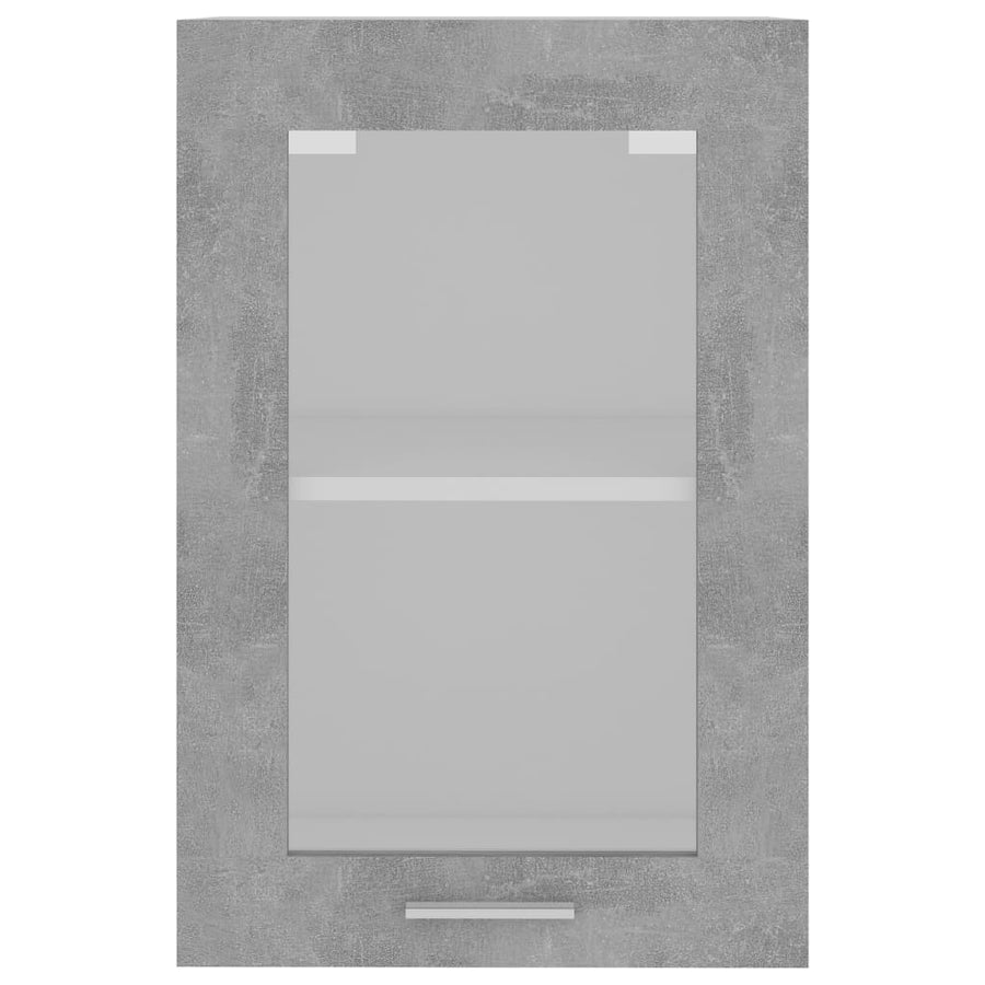 Hangkast 40x31x60 cm spaanplaat betongrijs Betongrijs