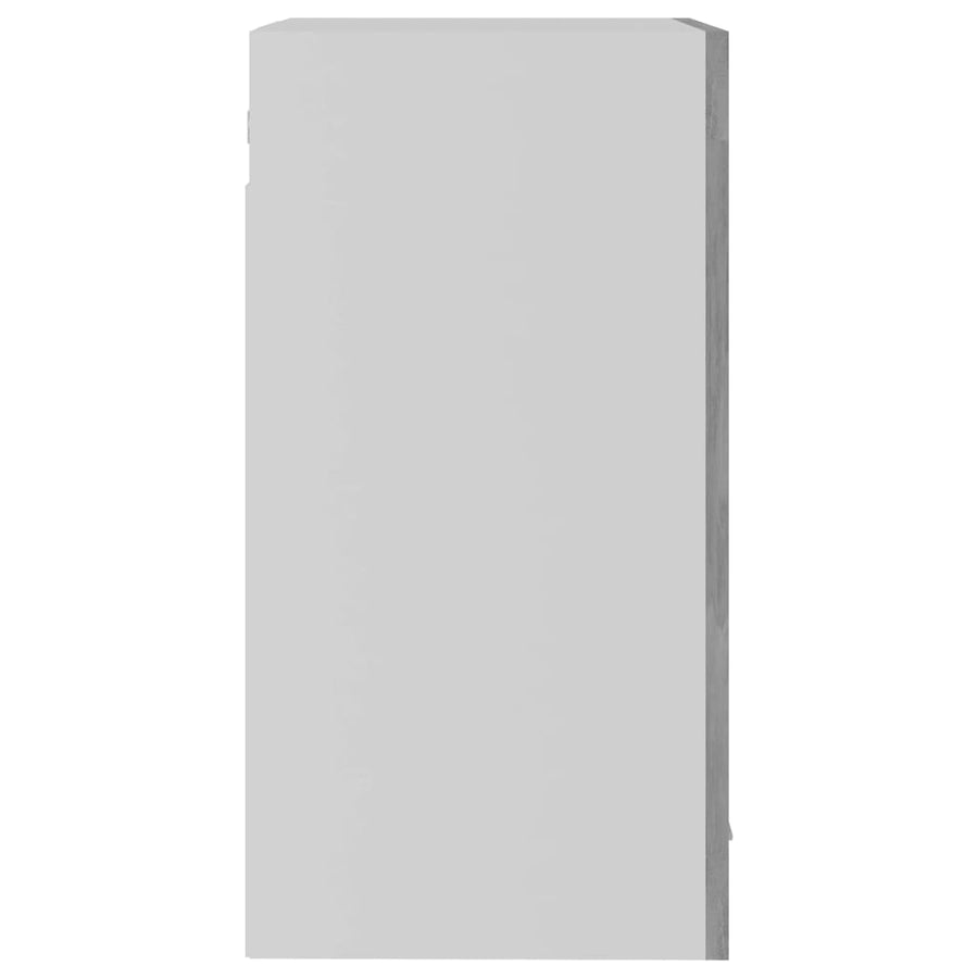 Hangkast 40x31x60 cm spaanplaat betongrijs Betongrijs