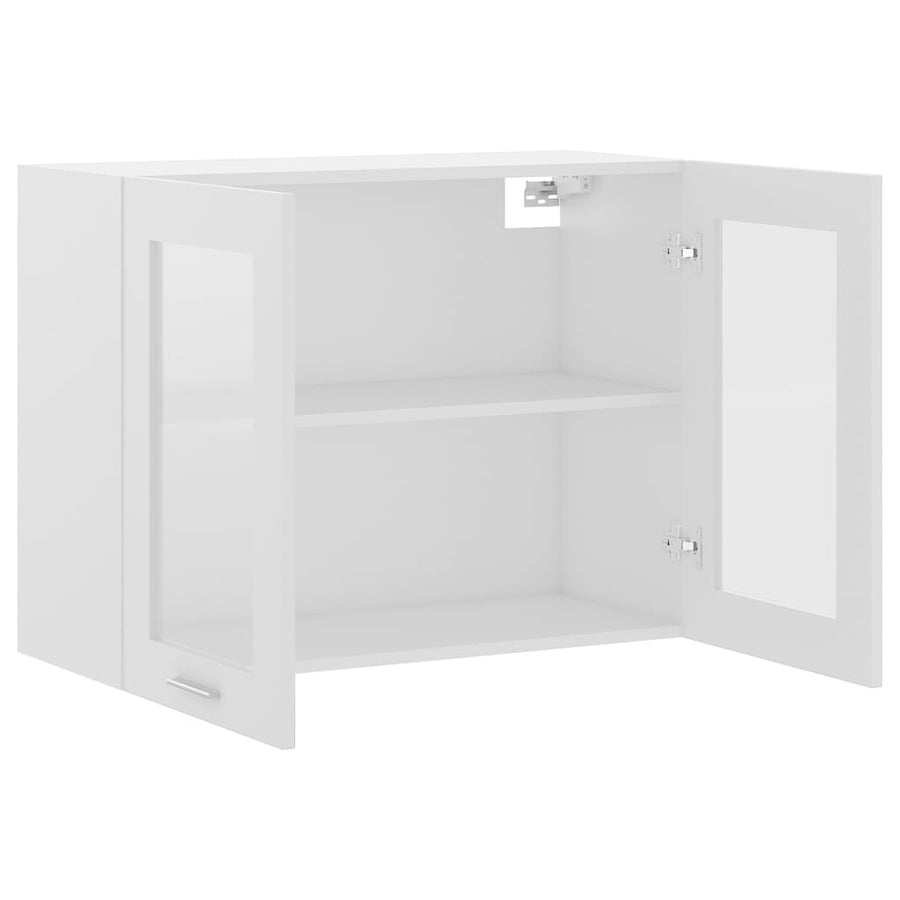 Hangkast 80x31x60 cm spaanplaat wit Wit
