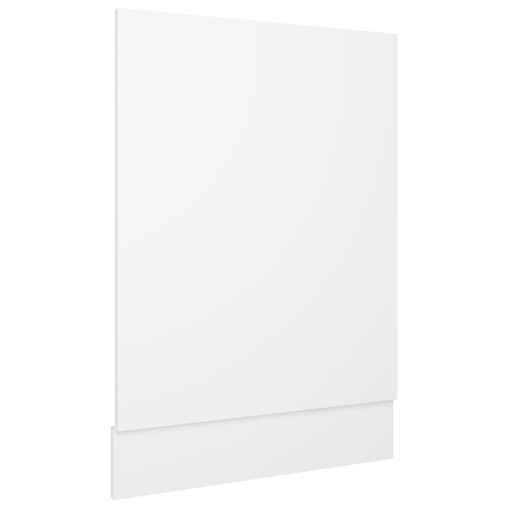 Vaatwasserpaneel Lyon 45x3x67 cm bewerkt hout wit
