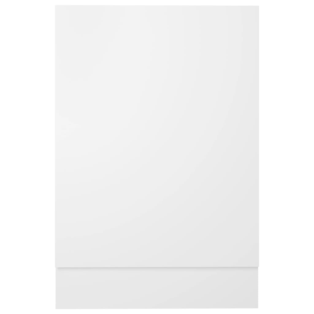 Vaatwasserpaneel Lyon 45x3x67 cm bewerkt hout wit