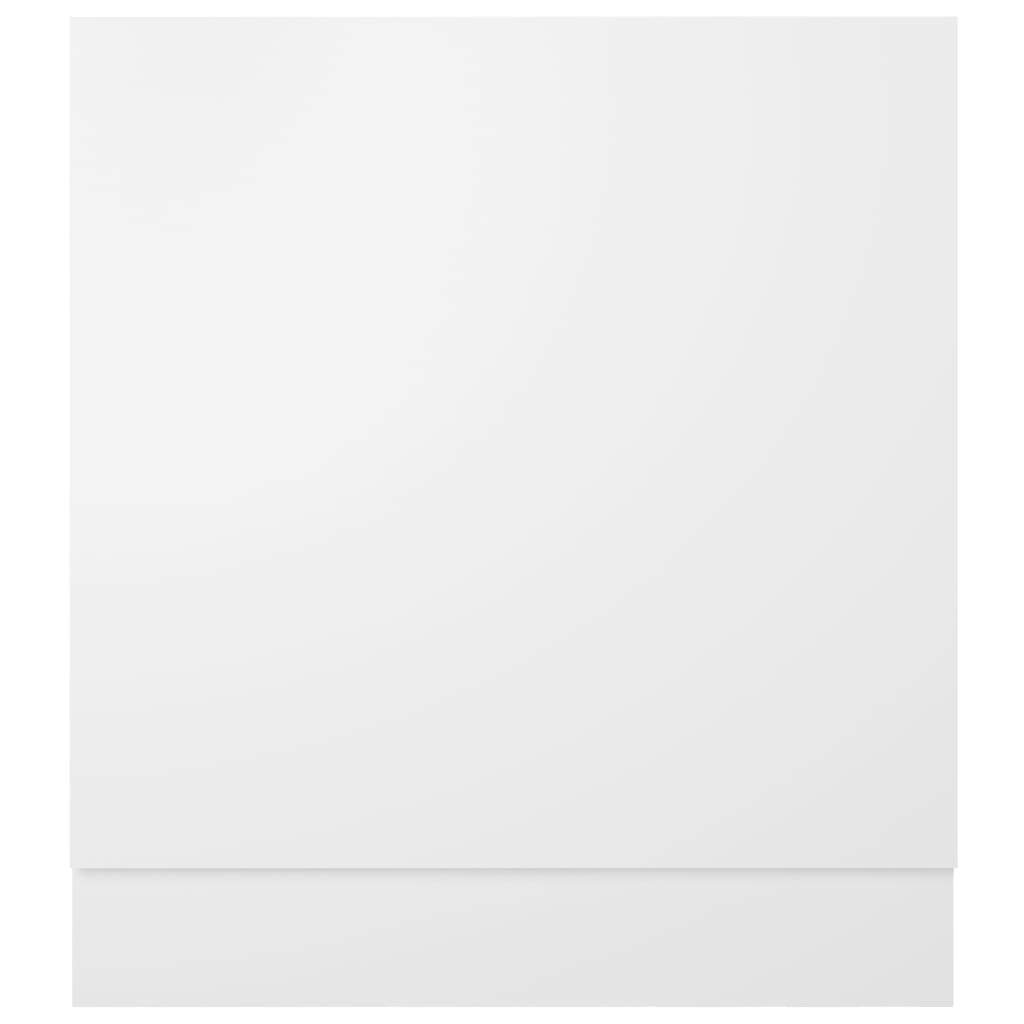Vaatwasserpaneel Lyon 59,5x3x67 cm bewerkt hout wit