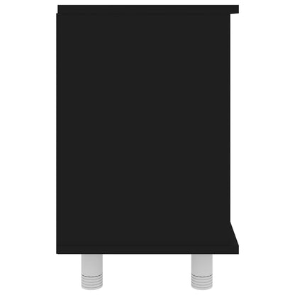 Badkamerkast 60X32X53,5 Cm Spaanplaat Zwart
