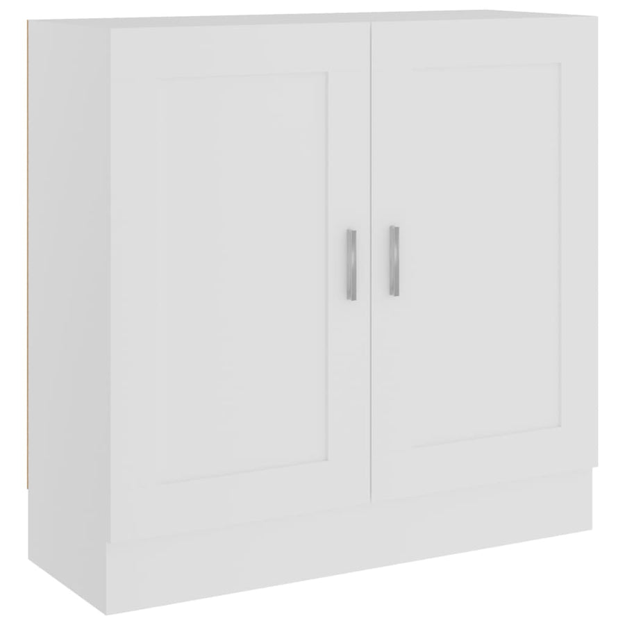 Boekenkast 82,5X30,5X80 Cm Bewerkt Hout 82.5 x 30.5 x 80 cm Wit