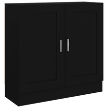 Boekenkast 82,5X30,5X80 Cm Spaanplaat 82.5 x 30.5 x 80 cm Zwart