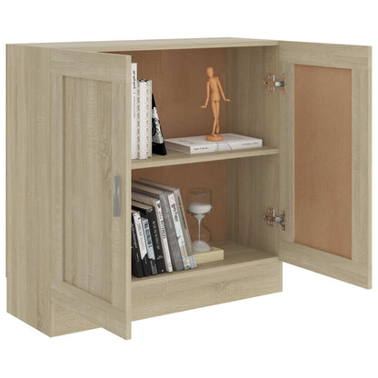 Boekenkast 82,5X30,5X80 Cm Spaanplaat Kleurig 82.5 x 30.5 x 80 cm Sonoma eiken