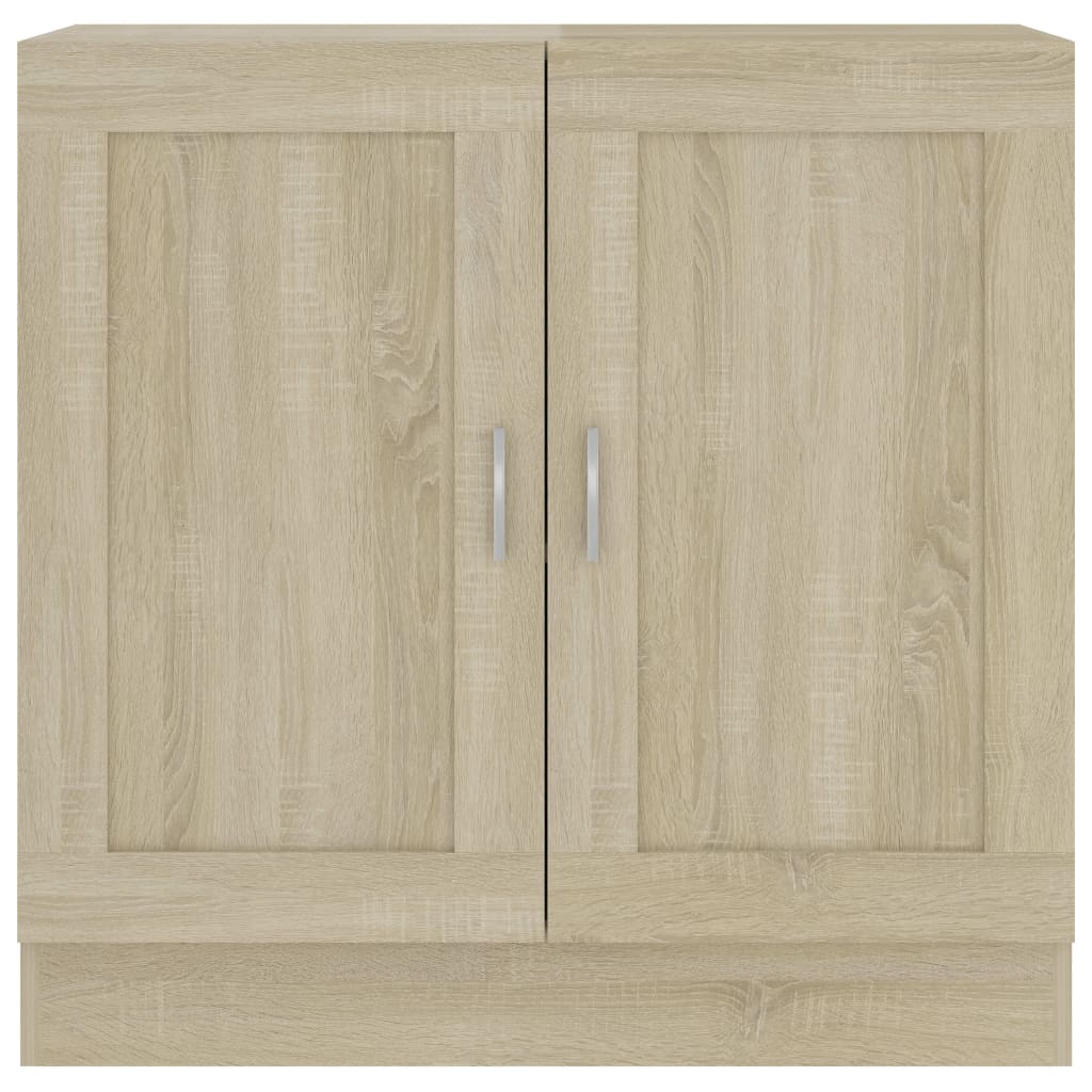 Boekenkast 82,5X30,5X80 Cm Spaanplaat Kleurig 82.5 x 30.5 x 80 cm Sonoma eiken
