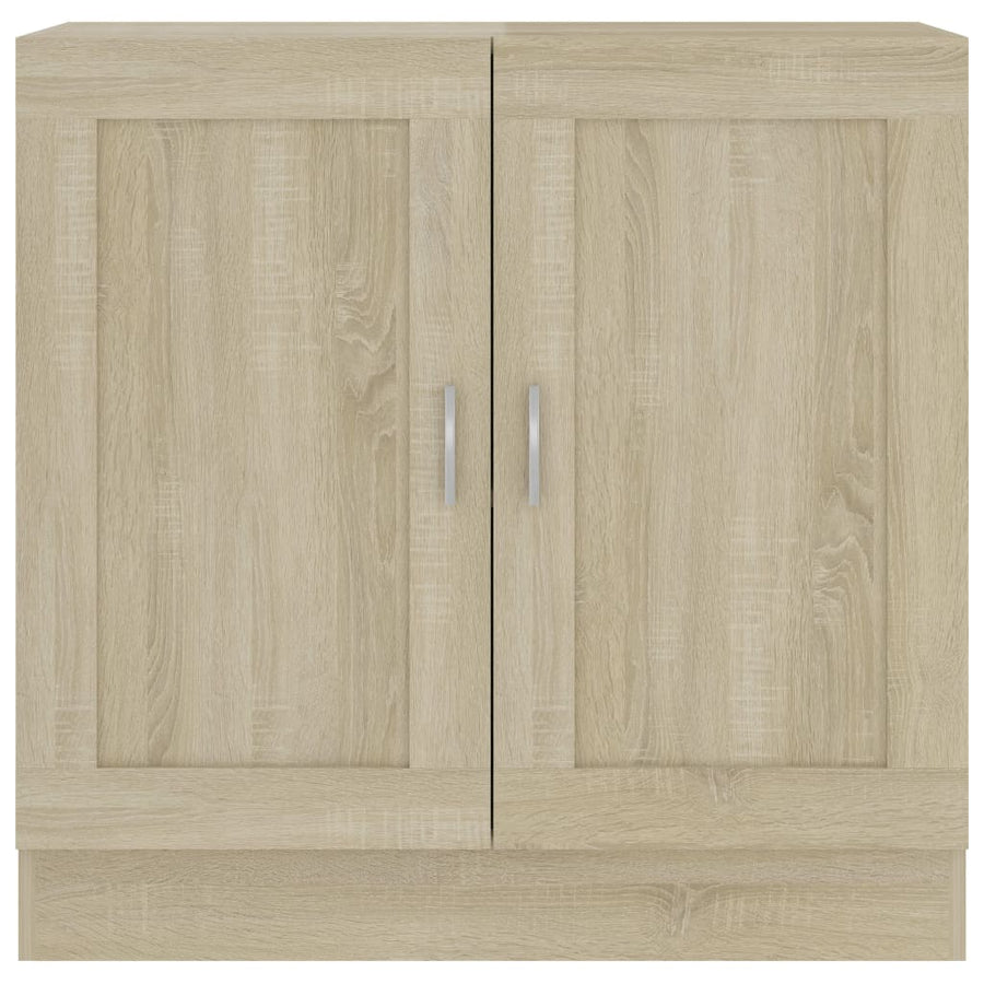 Boekenkast 82,5X30,5X80 Cm Spaanplaat Kleurig 82.5 x 30.5 x 80 cm Sonoma eiken