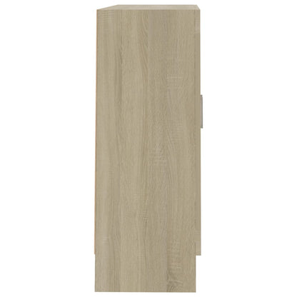 Boekenkast 82,5X30,5X80 Cm Spaanplaat Kleurig 82.5 x 30.5 x 80 cm Sonoma eiken