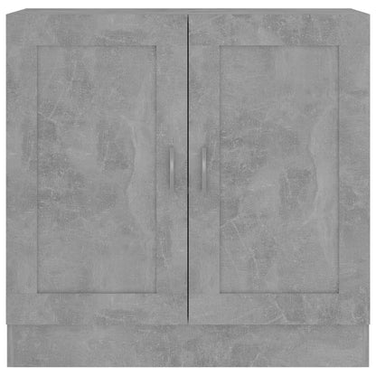 Boekenkast 82,5X30,5X80 Cm Spaanplaat 82.5 x 30.5 x 80 cm Betongrijs