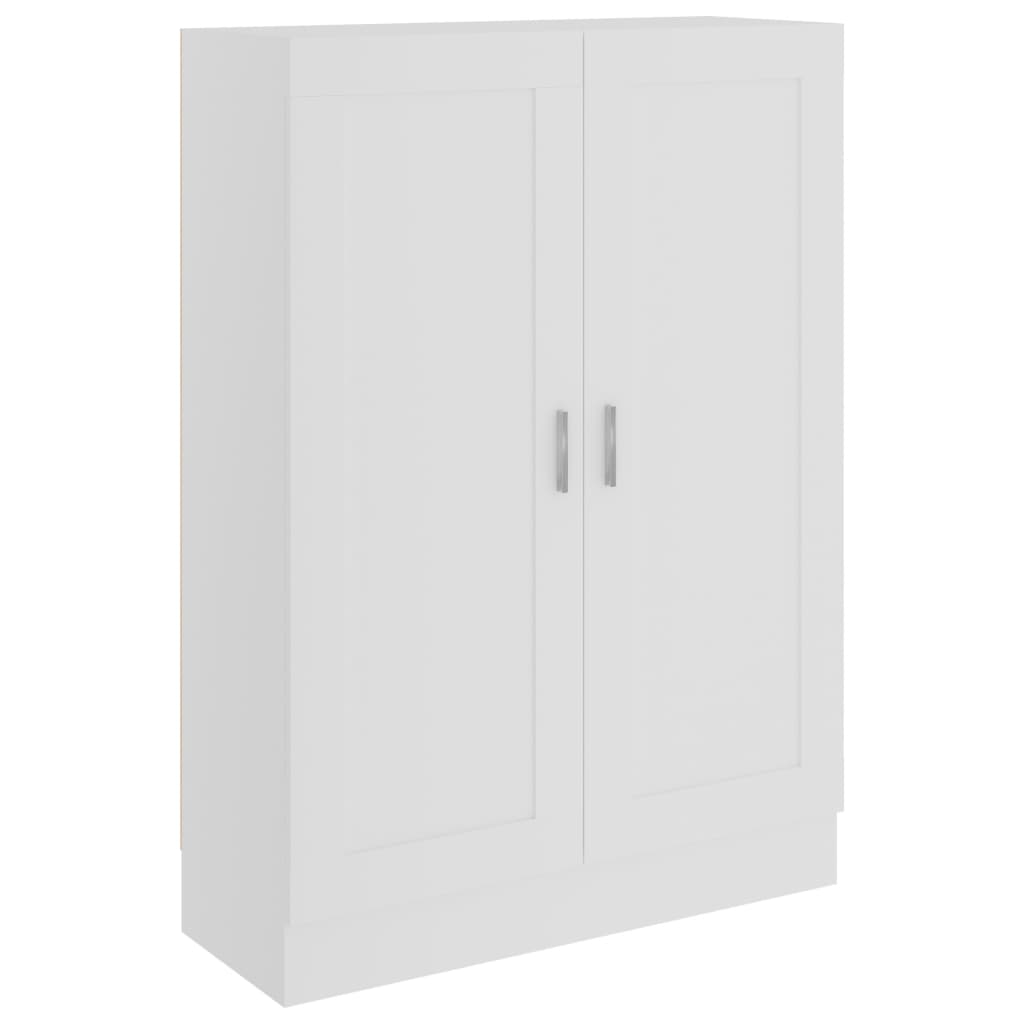 Boekenkast 82,5X30,5X5 Cm Spaanplaat 82.5 x 30.5 x 115 cm Wit