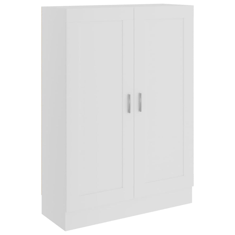 Boekenkast 82,5X30,5X5 Cm Spaanplaat 82.5 x 30.5 x 115 cm Wit