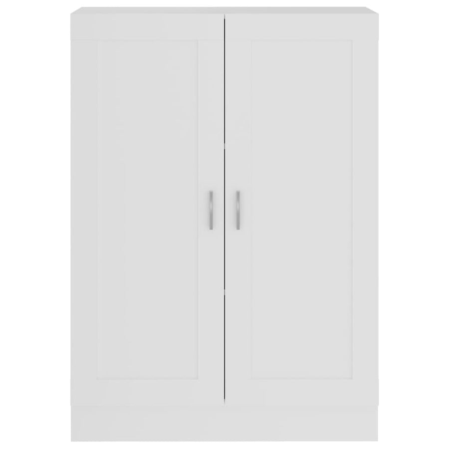 Boekenkast 82,5X30,5X5 Cm Spaanplaat 82.5 x 30.5 x 115 cm Wit