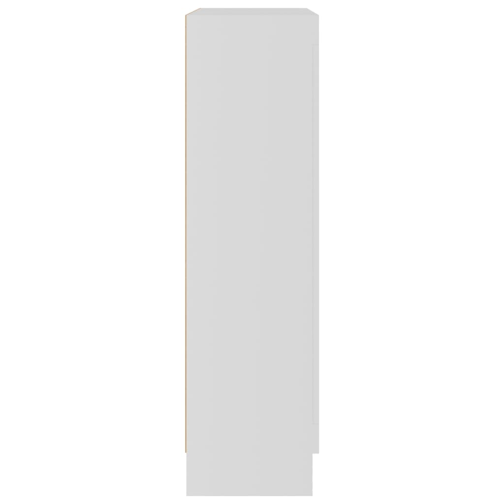 Boekenkast 82,5X30,5X5 Cm Spaanplaat 82.5 x 30.5 x 115 cm Wit