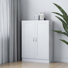 Boekenkast 82,5x30,5x115 cm spaanplaat wit