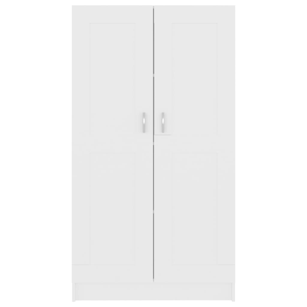 Boekenkast 82,5X30,5X50 Cm Spaanplaat 82.5 x 30.5 x 150 cm Wit