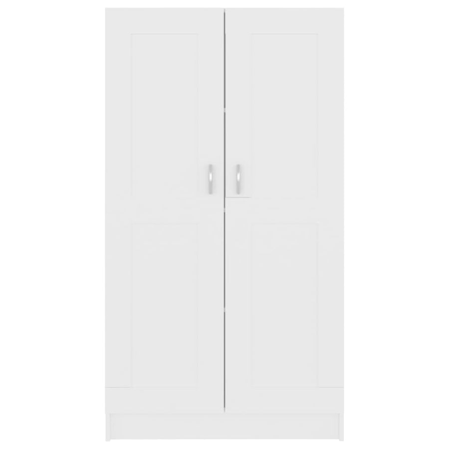 Boekenkast 82,5X30,5X50 Cm Spaanplaat 82.5 x 30.5 x 150 cm Wit