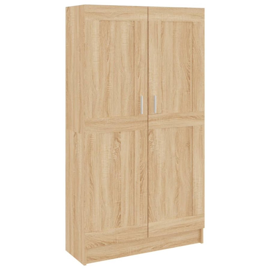 Boekenkast 82,5X30,5X50 Cm Spaanplaat Kleurig 82.5 x 30.5 x 150 cm Sonoma eiken