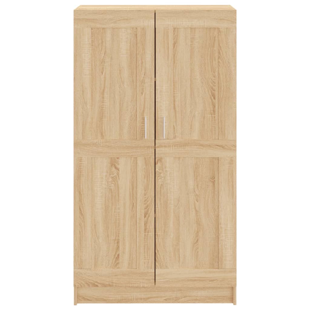 Boekenkast 82,5X30,5X50 Cm Spaanplaat Kleurig 82.5 x 30.5 x 150 cm Sonoma eiken