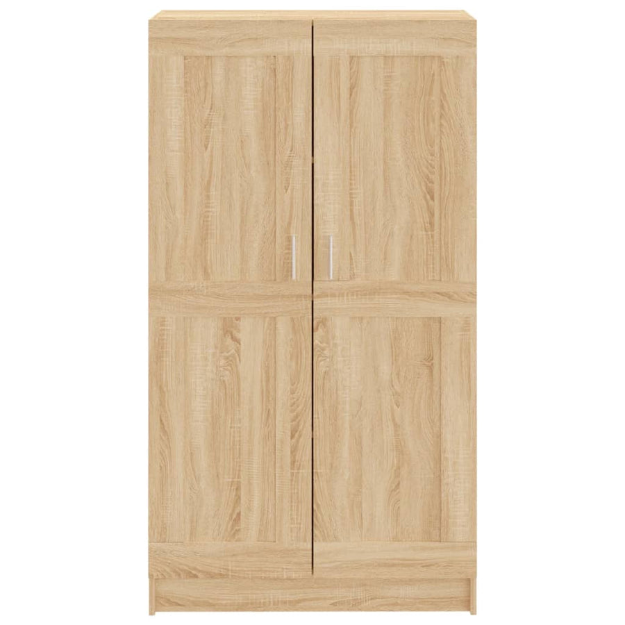 Boekenkast 82,5X30,5X50 Cm Spaanplaat Kleurig 82.5 x 30.5 x 150 cm Sonoma eiken