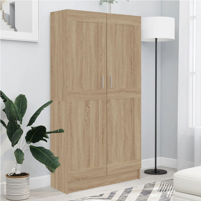 Boekenkast 82,5X30,5X50 Cm Spaanplaat Kleurig 82.5 x 30.5 x 150 cm Sonoma eiken
