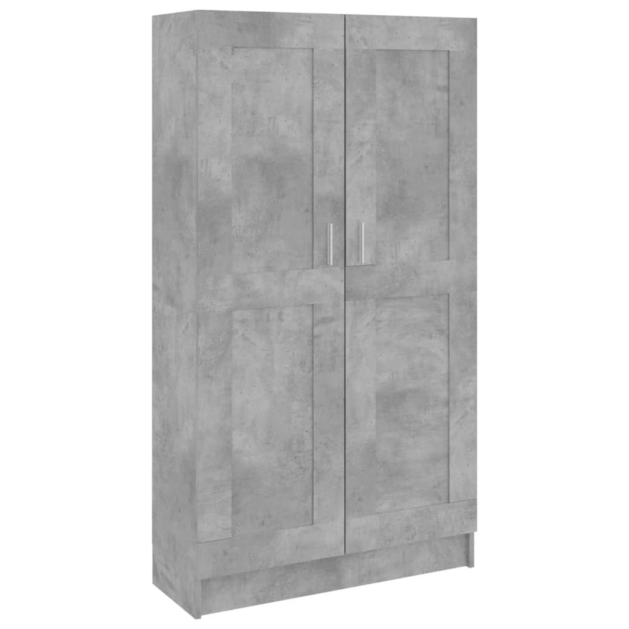 Boekenkast 82,5X30,5X50 Cm Spaanplaat 82.5 x 30.5 x 150 cm Betongrijs