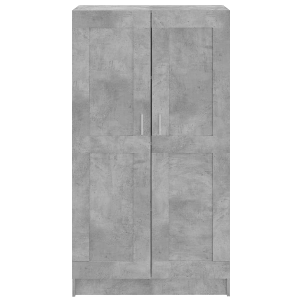 Boekenkast 82,5X30,5X50 Cm Spaanplaat 82.5 x 30.5 x 150 cm Betongrijs
