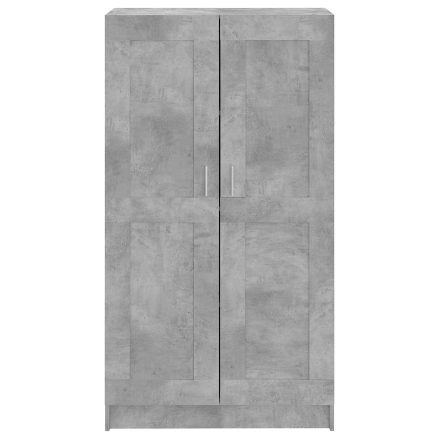 Boekenkast 82,5X30,5X50 Cm Spaanplaat 82.5 x 30.5 x 150 cm Betongrijs
