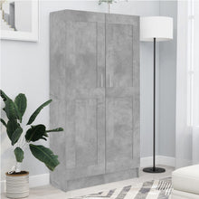 Boekenkast 82,5X30,5X50 Cm Spaanplaat 82.5 x 30.5 x 150 cm Betongrijs
