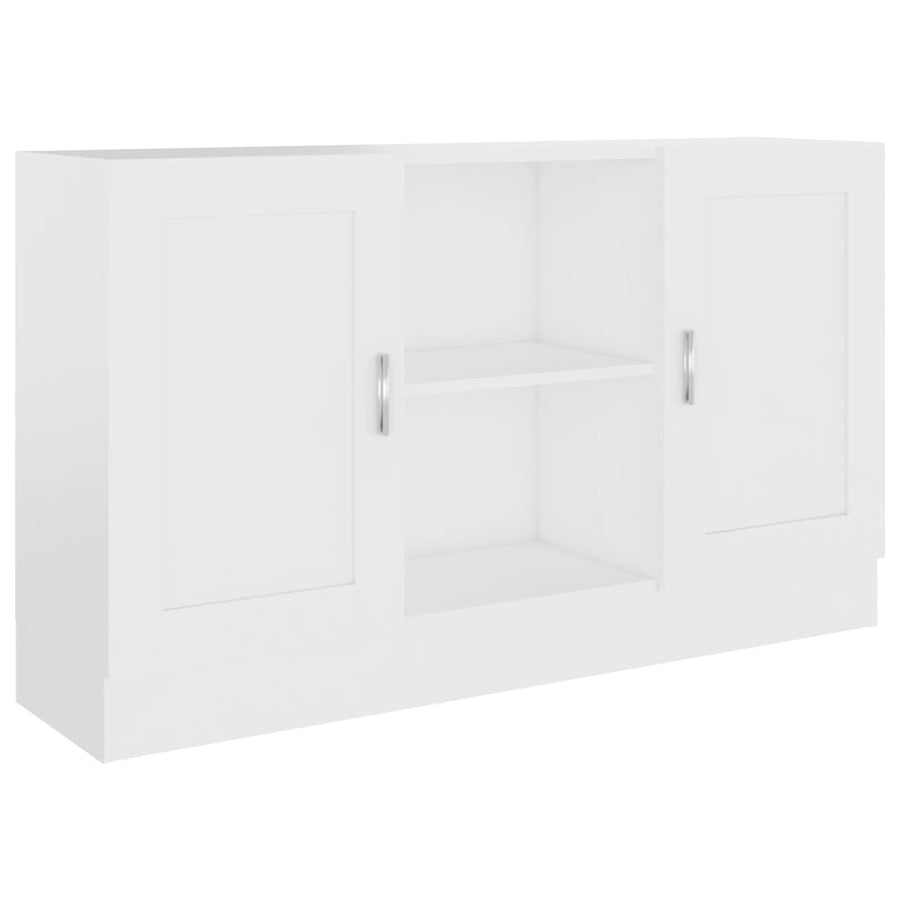 Dressoir 20X30,5X70 Cm Wit Bewerkt hout