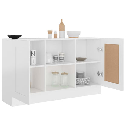 Dressoir 20X30,5X70 Cm Wit Bewerkt hout