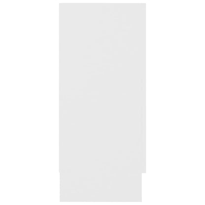 Dressoir 20X30,5X70 Cm Wit Bewerkt hout