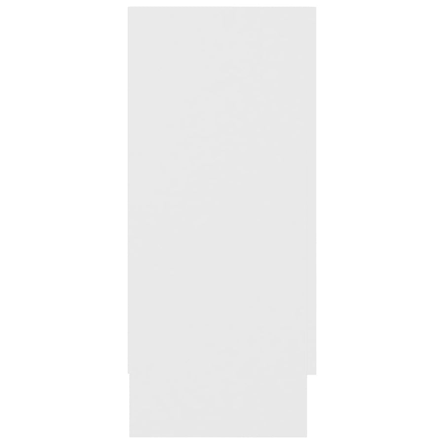 Dressoir 20X30,5X70 Cm Wit Bewerkt hout