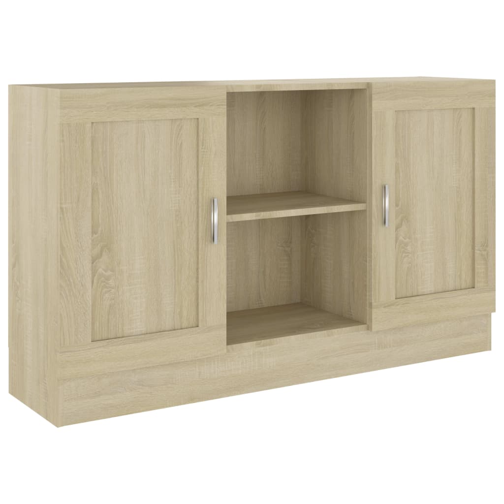Dressoir 20X30,5X70 Cm Spaanplaat Kleurig Sonoma eiken Bewerkt hout