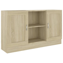 Dressoir 20X30,5X70 Cm Spaanplaat Kleurig Sonoma eiken Bewerkt hout
