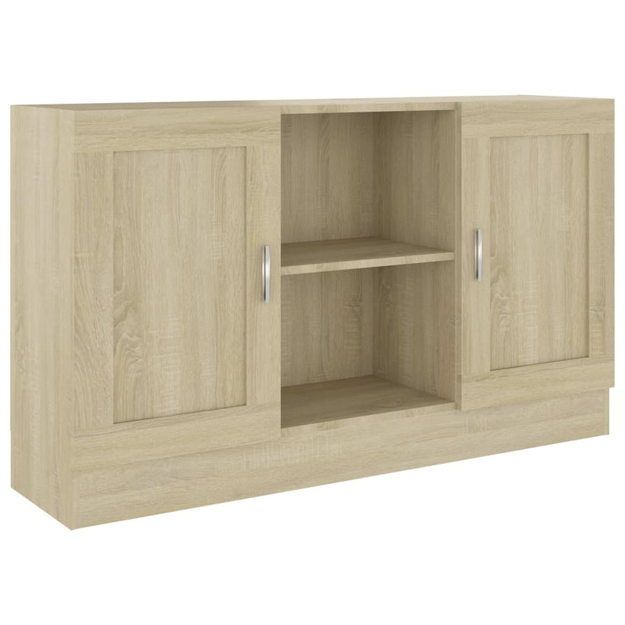 Dressoir 20X30,5X70 Cm Spaanplaat Kleurig Sonoma eiken Bewerkt hout