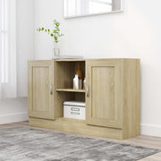 Dressoir 120x30,5x70 cm spaanplaat sonoma eiken