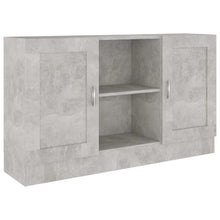 Dressoir 20X30,5X70 Cm Spaanplaat Betongrijs Bewerkt hout