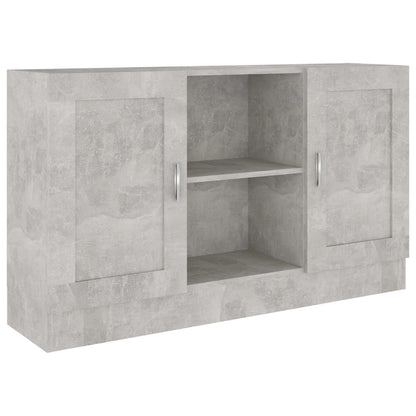 Dressoir 20X30,5X70 Cm Spaanplaat Betongrijs Bewerkt hout