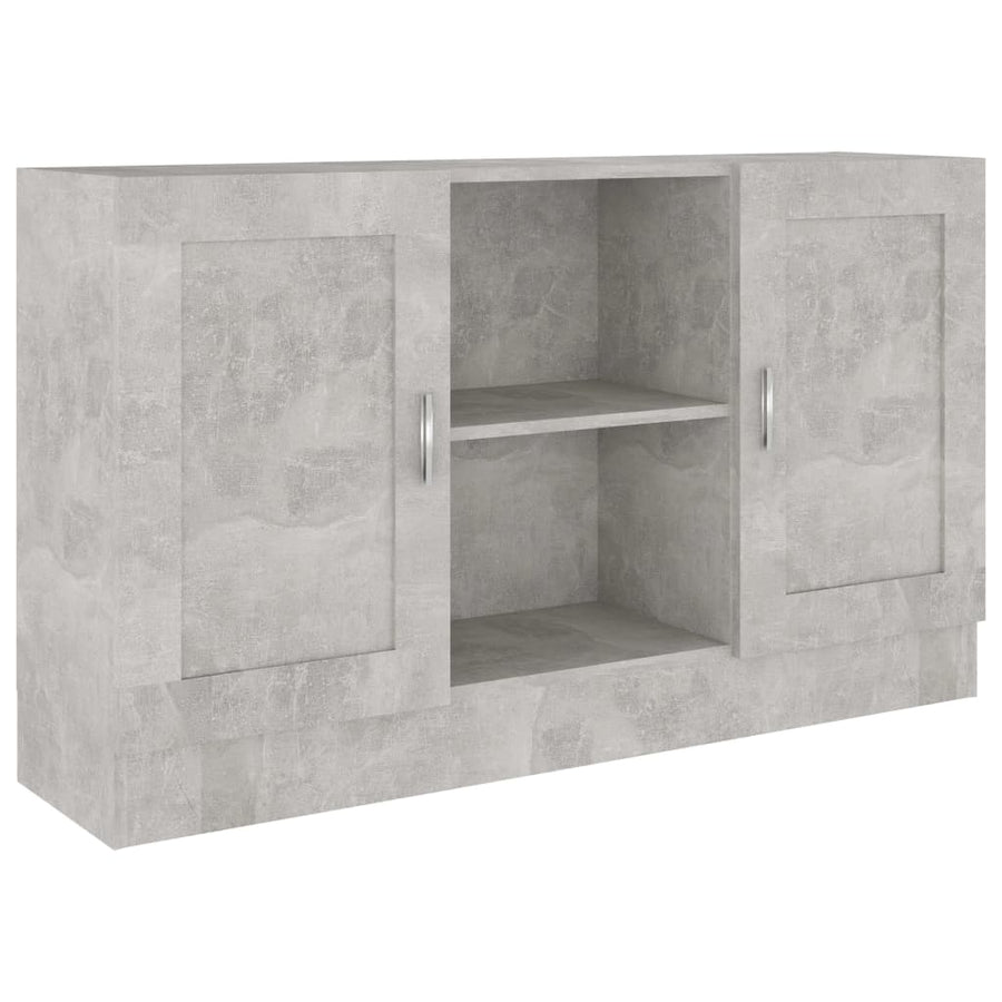 Dressoir 20X30,5X70 Cm Spaanplaat Betongrijs Bewerkt hout