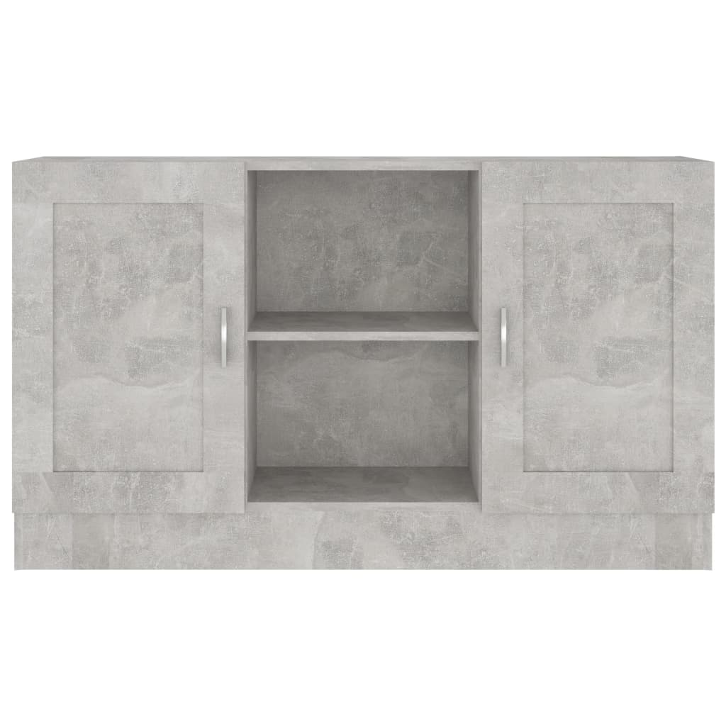 Dressoir 20X30,5X70 Cm Spaanplaat Betongrijs Bewerkt hout