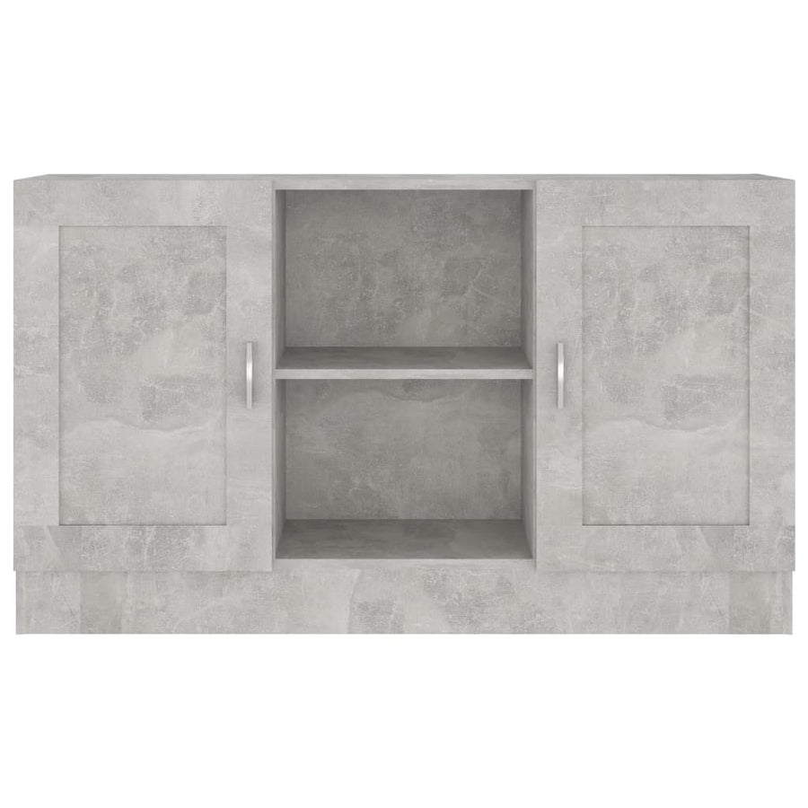 Dressoir 20X30,5X70 Cm Spaanplaat Betongrijs Bewerkt hout
