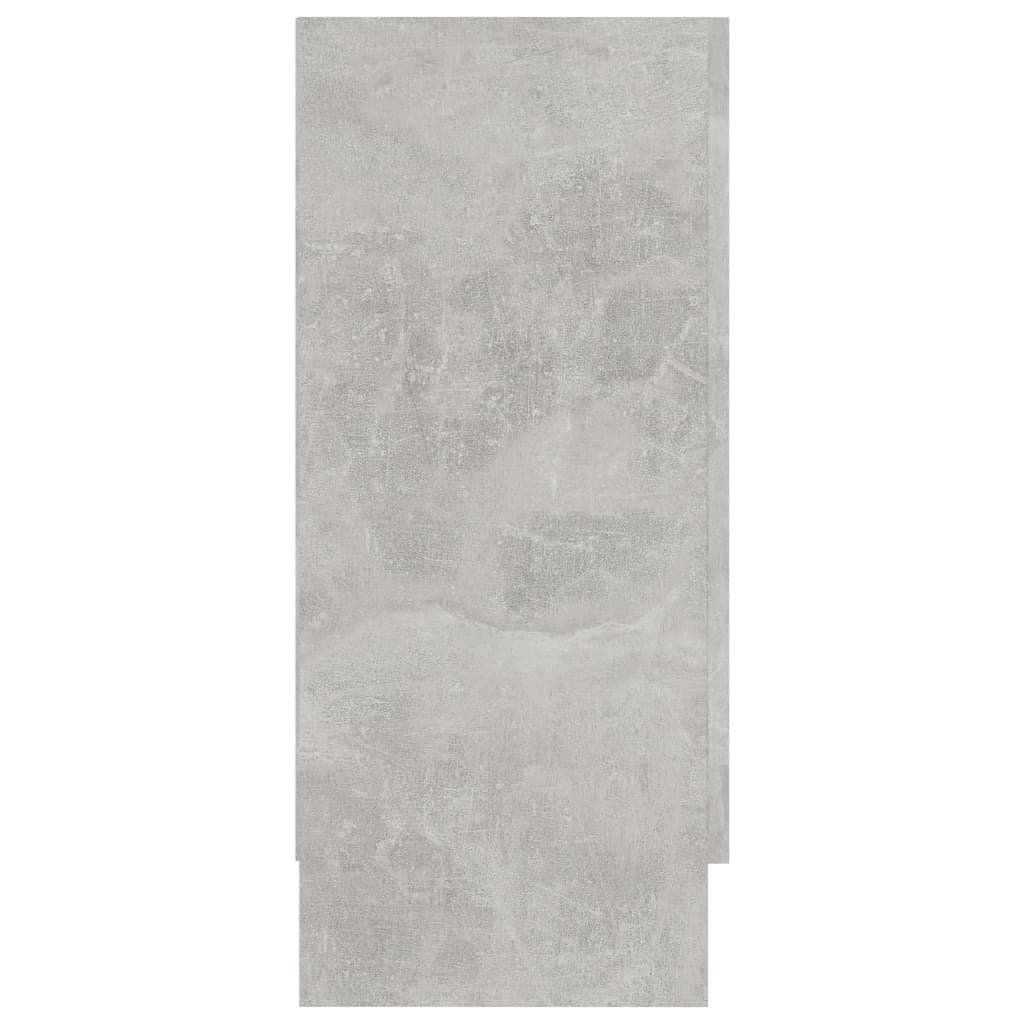 Dressoir 20X30,5X70 Cm Spaanplaat Betongrijs Bewerkt hout