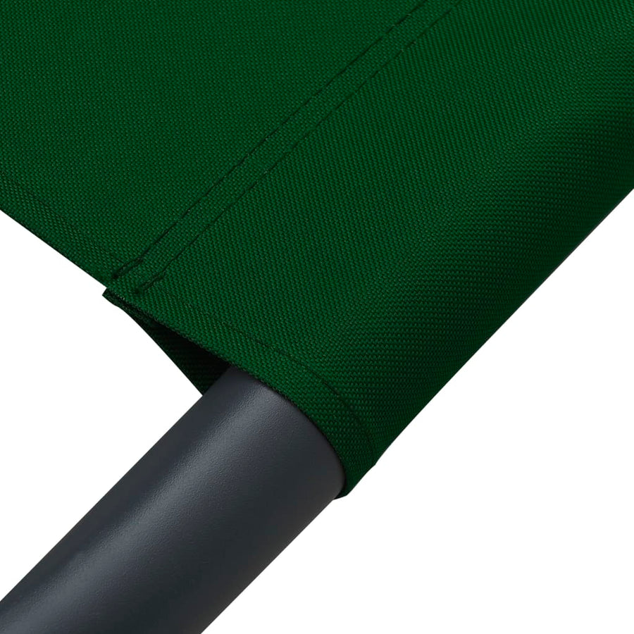 Loungebed Met Luifel En Kussens Groen