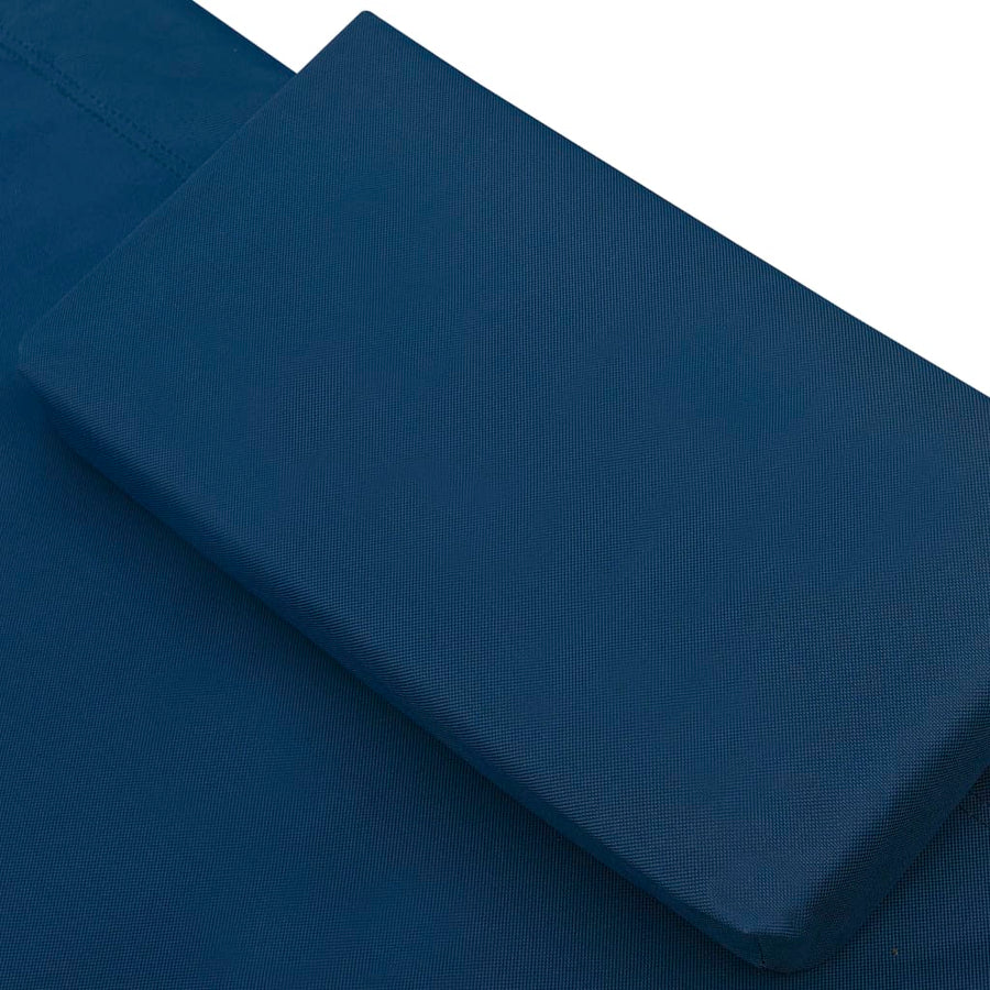 Loungebed Met Luifel En Kussens Blauw
