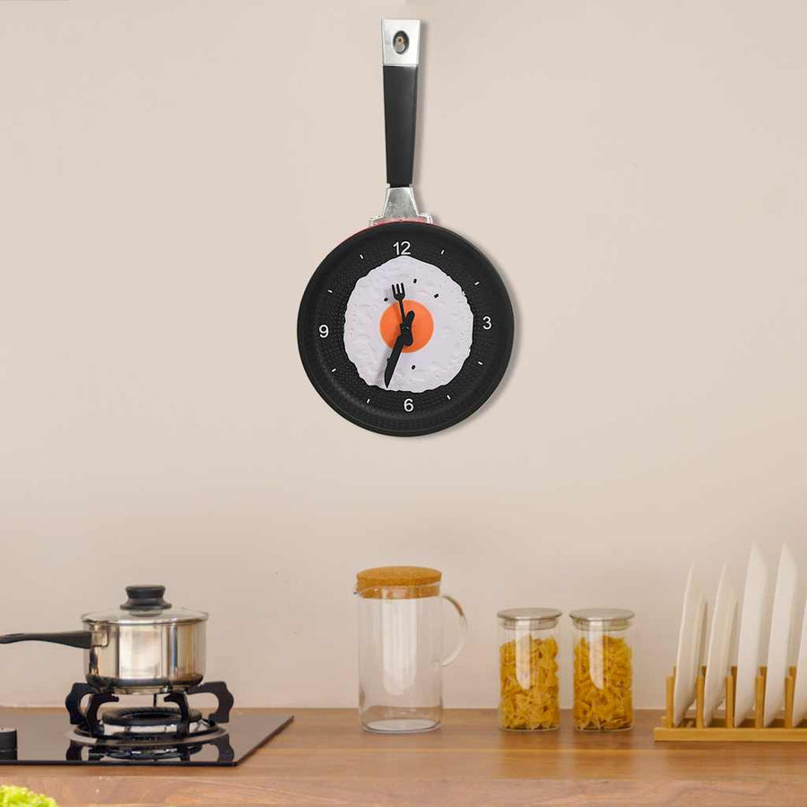 Wandklok ei-in-pan 18,8 cm