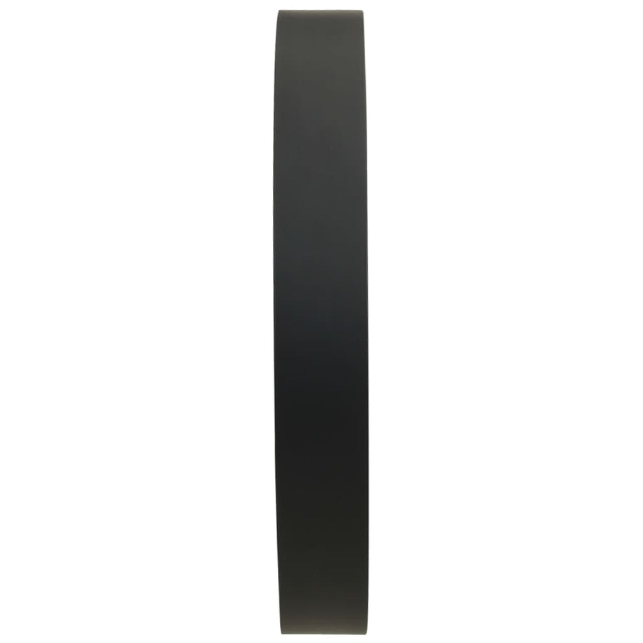 Wandklok Lichtgevend 30 Cm Zwart